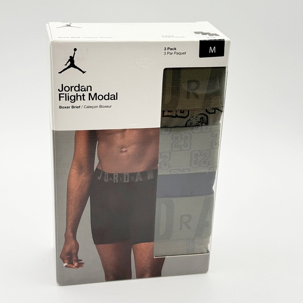 Jordan '23' Boxer Briefs 3 Pack / Size M (32-34) Mens / Flight Modal